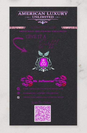 Luxury Scent Cards - Scent Samples - American Luxury Unlimited