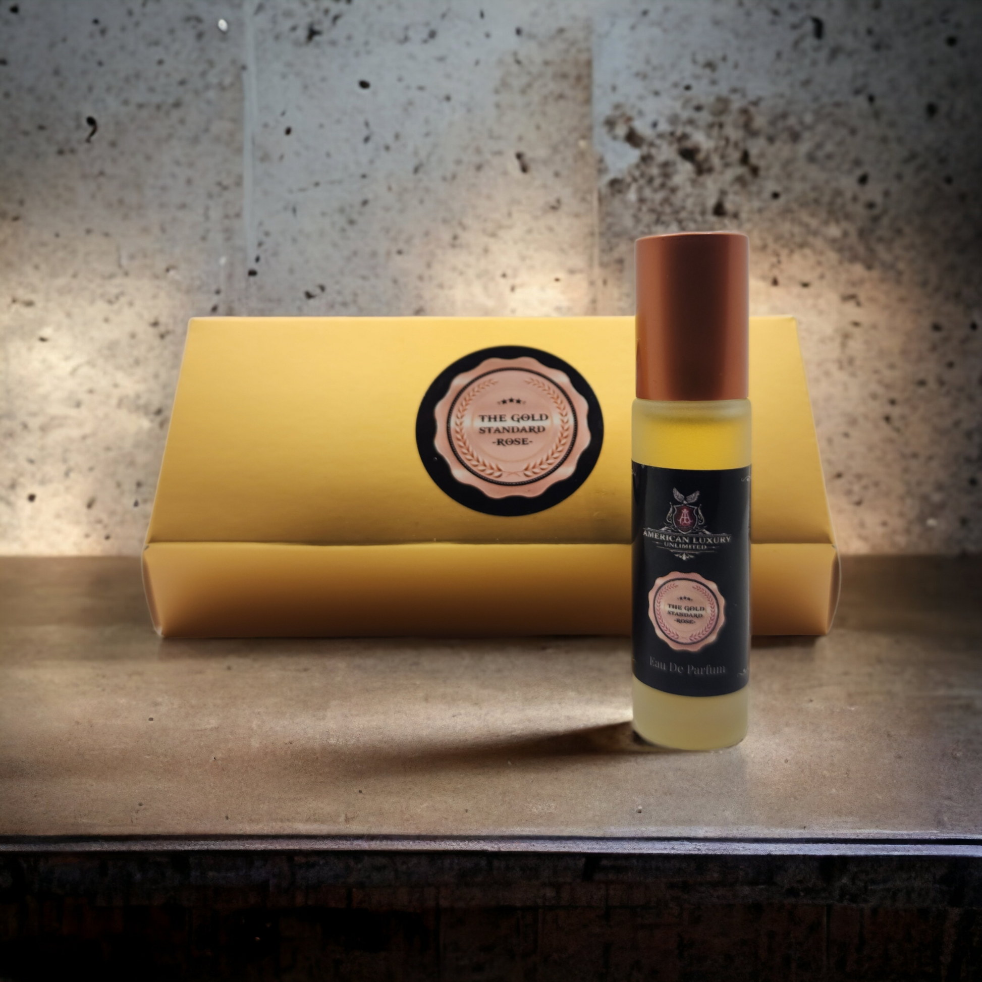 The Gold Standard - Rose | Men's Fragrance Oil - 10ml Roll On - American Luxury Unlimited