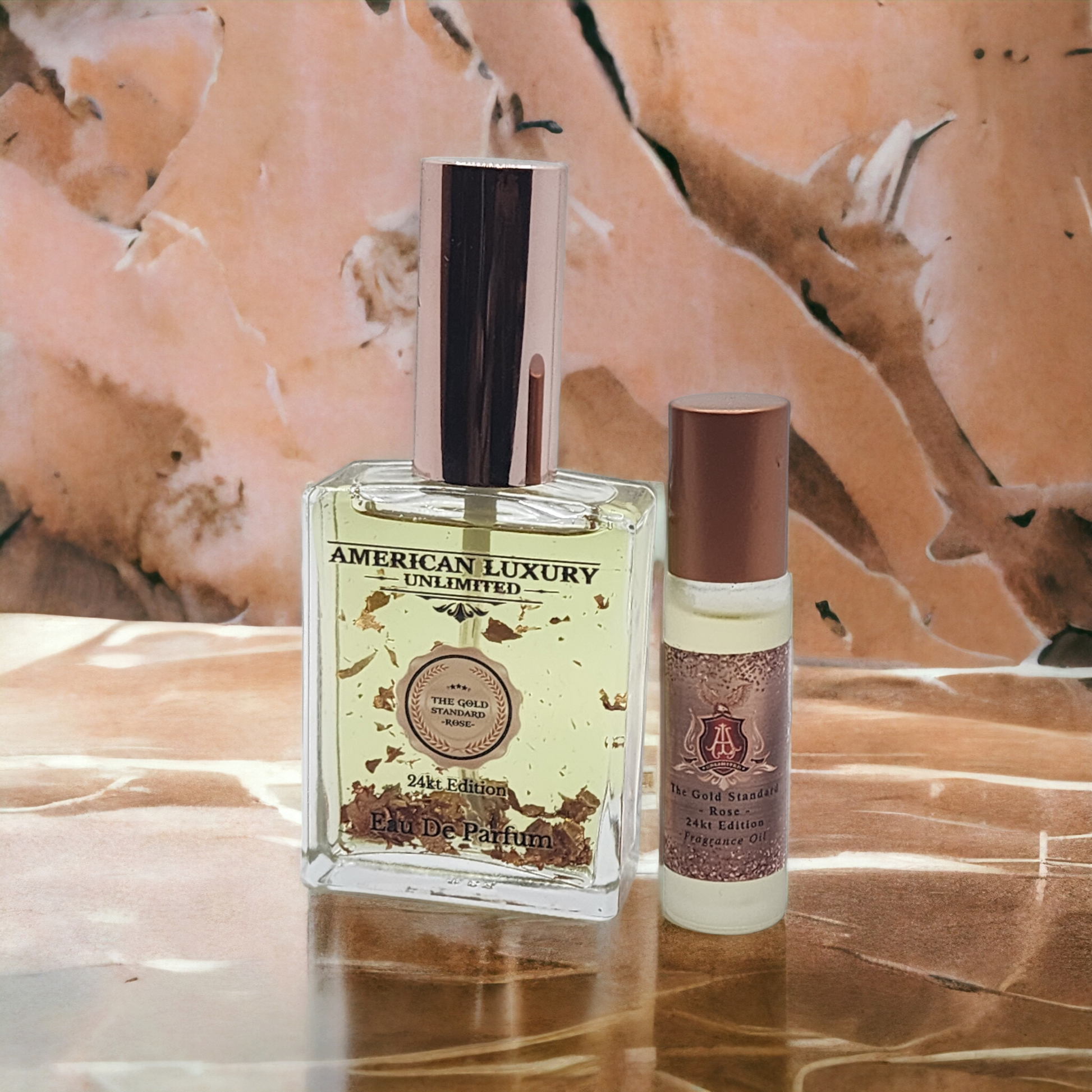 The Gold Standard Rose 24kt Edition Gift Set - American Luxury Unlimited