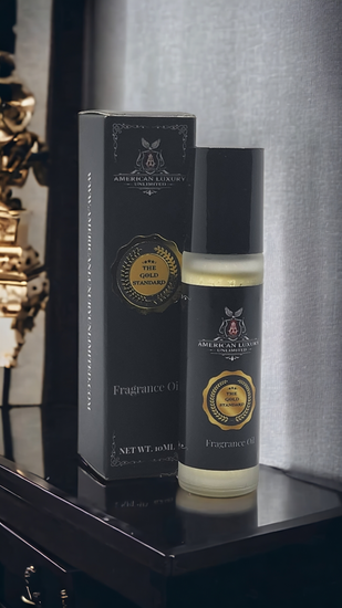 The Gold Standard | Men's Fragrance Oil - 10ml Roll On - American Luxury Unlimited