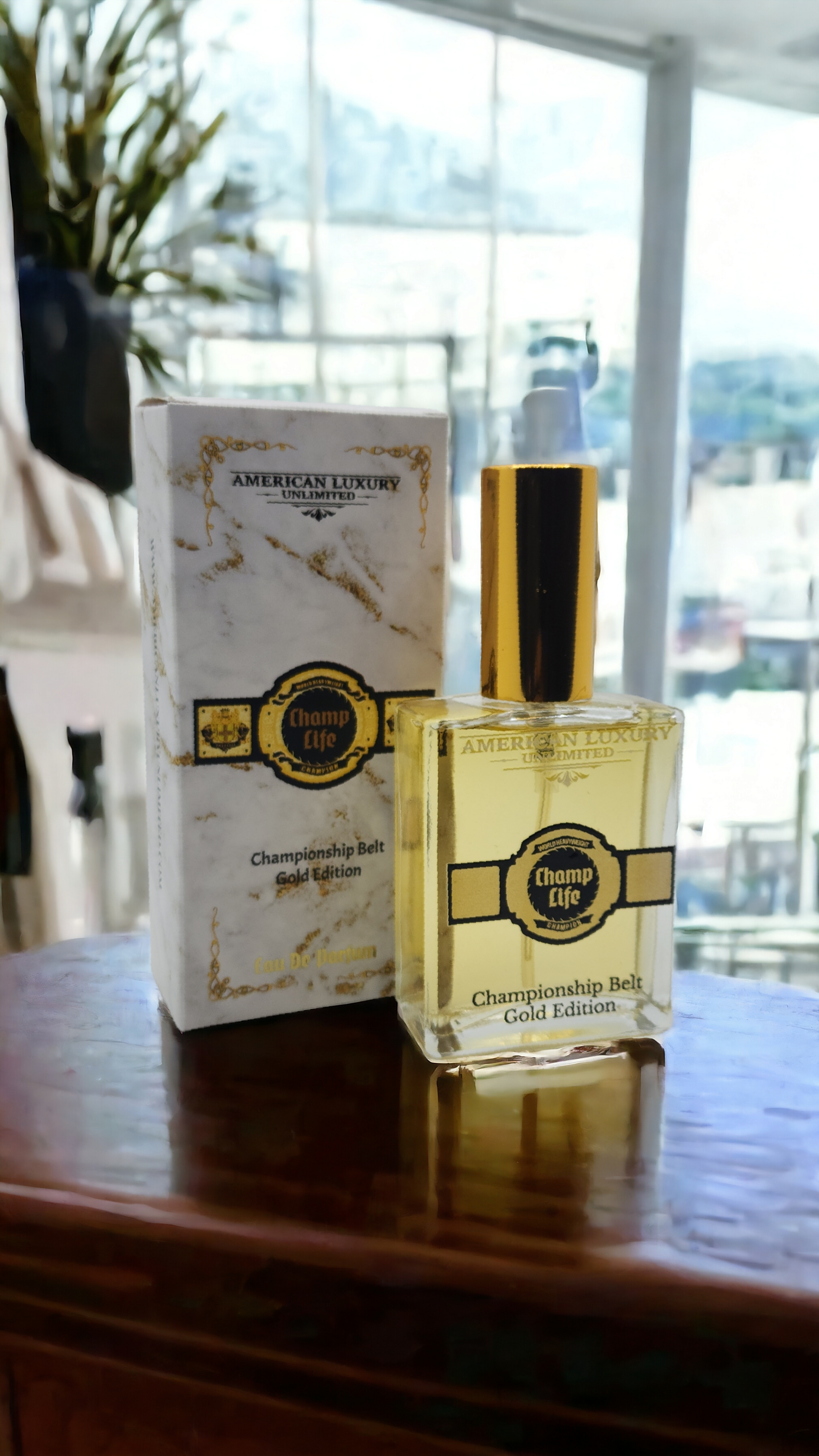 Champ Life - Championship Belt Gold Edition | Men's Fragrance - American Luxury Unlimited