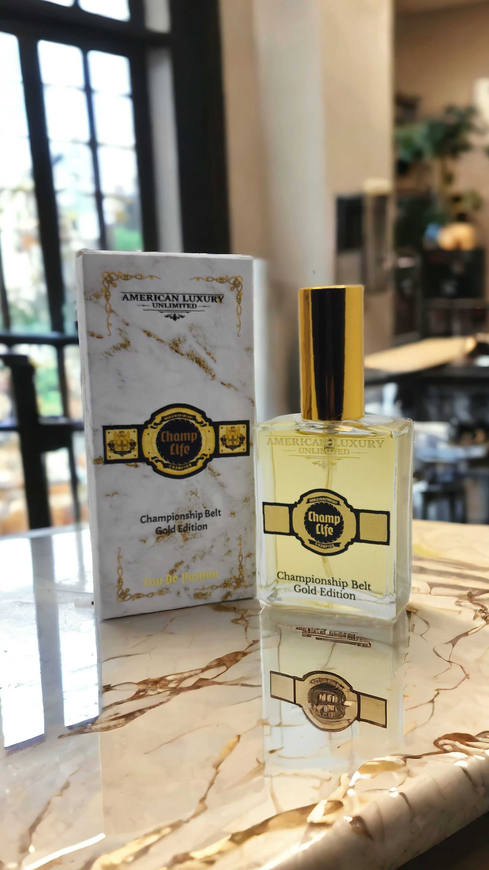Champ Life - Championship Belt Gold Edition | Men's Fragrance - American Luxury Unlimited