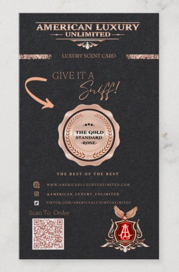 Luxury Scent Cards - Scent Samples - American Luxury Unlimited