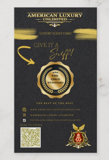 Luxury Scent Cards - Scent Samples - American Luxury Unlimited