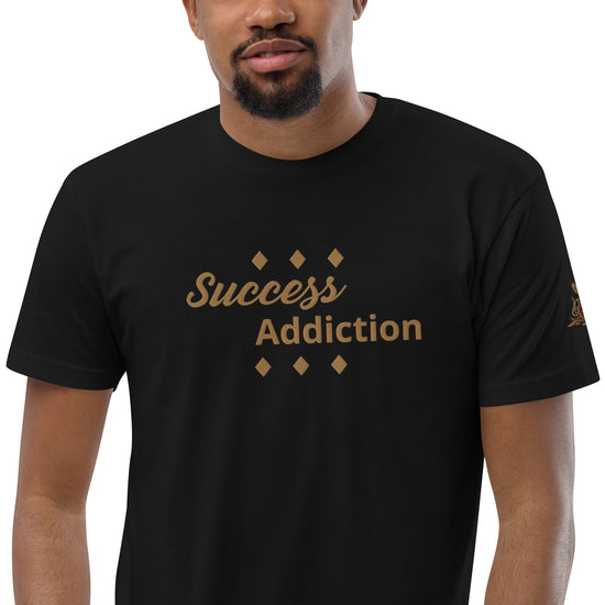 Success Addiction Short Sleeve T-shirt - American Luxury Unlimited