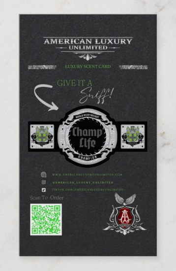 Luxury Scent Cards - Scent Samples - American Luxury Unlimited