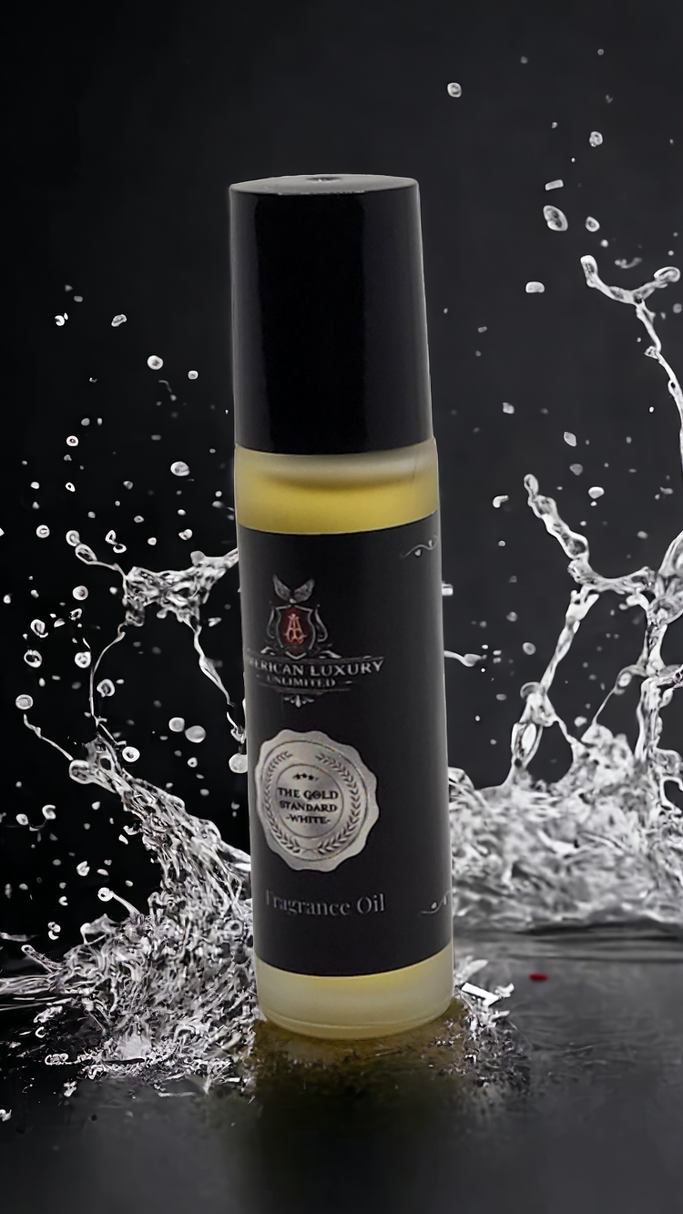 The Gold Standard - White | Men's Fragrance Oil - 10ml Roll On - American Luxury Unlimited
