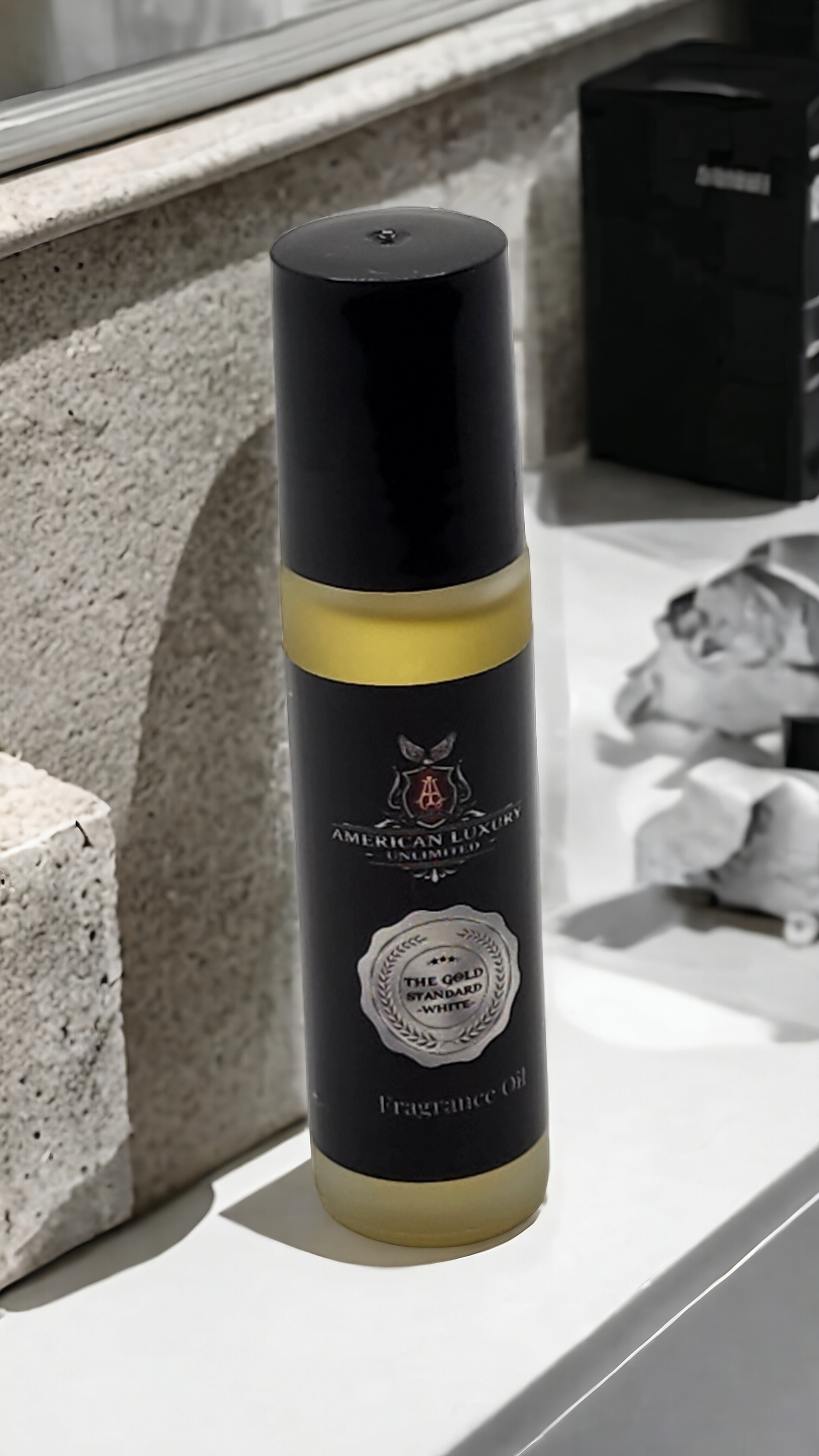 The Gold Standard - White | Men's Fragrance Oil - 10ml Roll On - American Luxury Unlimited