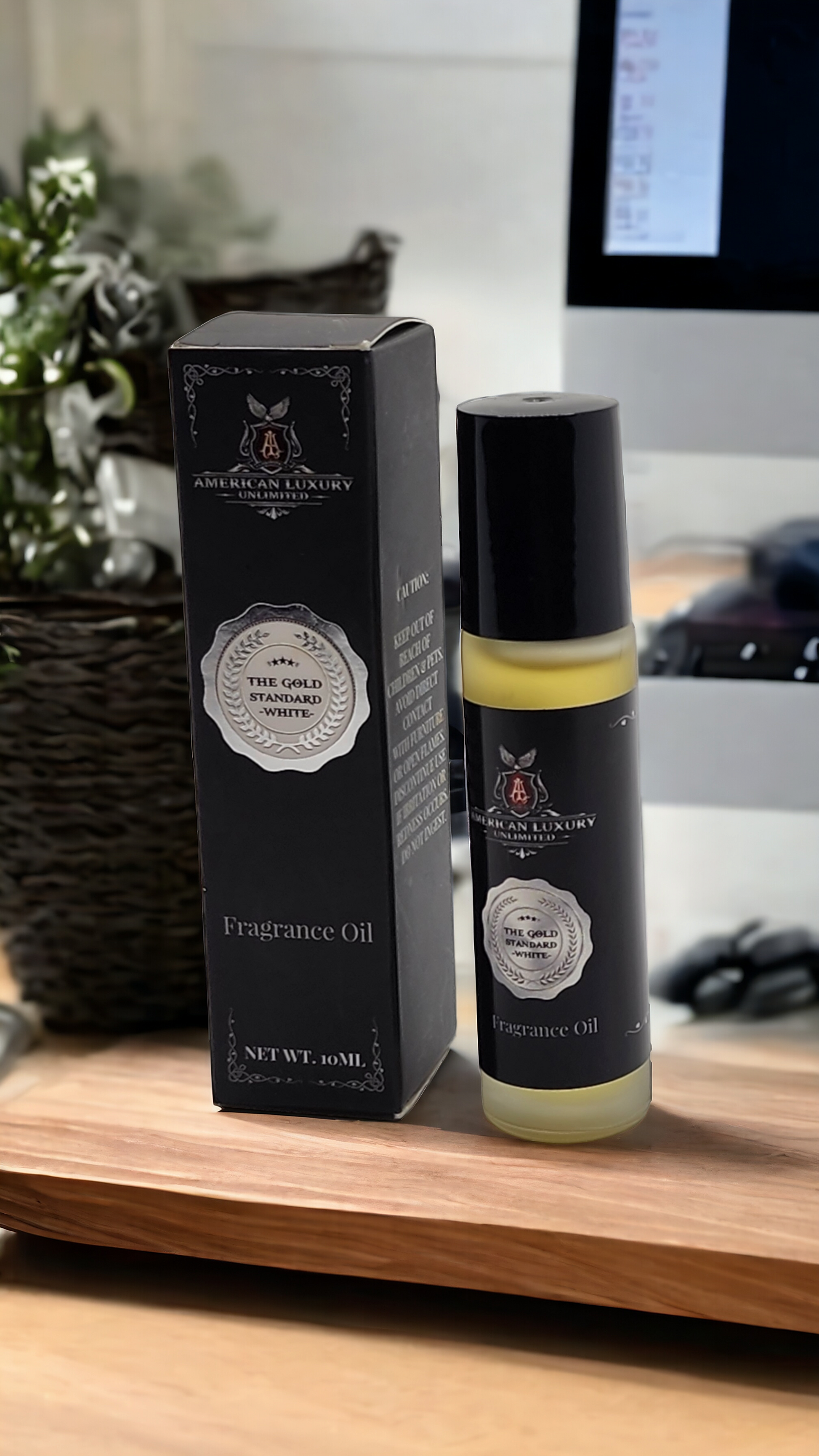 The Gold Standard - White | Men's Fragrance Oil - 10ml Roll On - American Luxury Unlimited