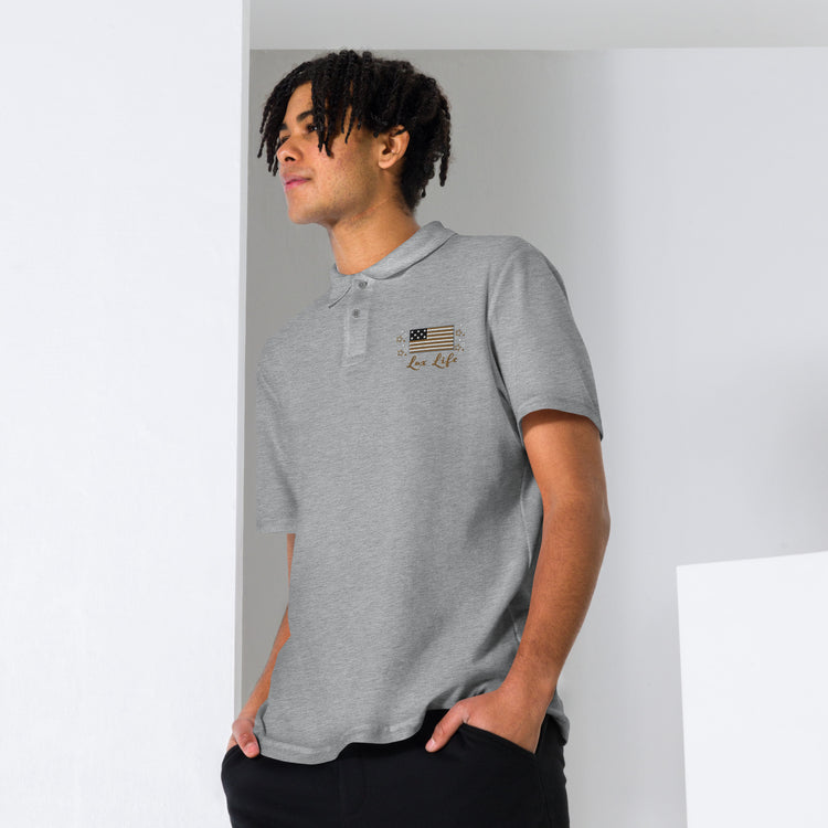 Lux Life Pique Polo Shirt - American Luxury Unlimited