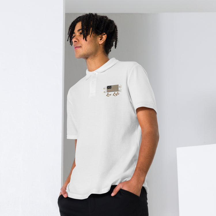 Lux Life Pique Polo Shirt - American Luxury Unlimited
