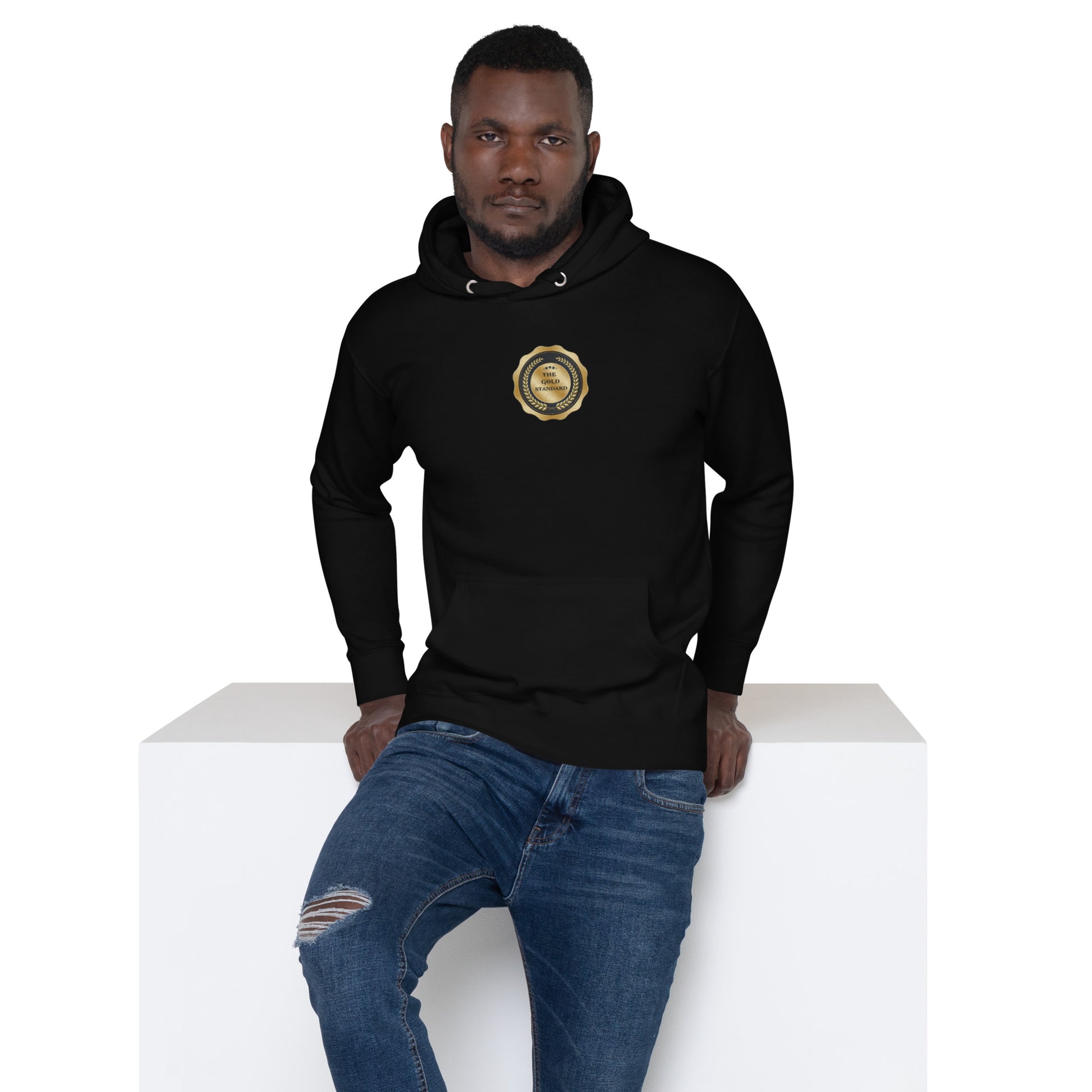 ALU The Gold Standard Embroidered Hoodie - American Luxury Unlimited