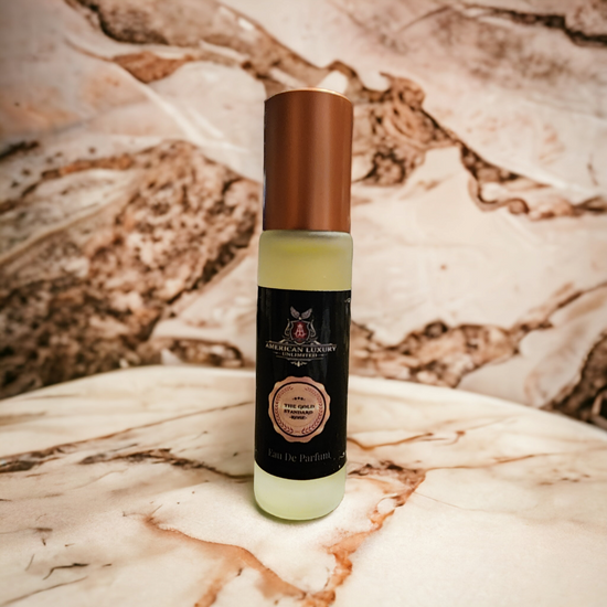 The Gold Standard - Rose | Men's Fragrance Oil - 10ml Roll On - American Luxury Unlimited
