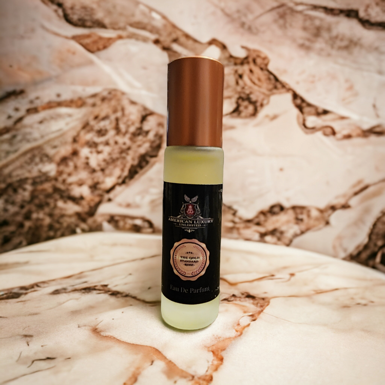 The Gold Standard - Rose | Men's Fragrance Oil - 10ml Roll On - American Luxury Unlimited