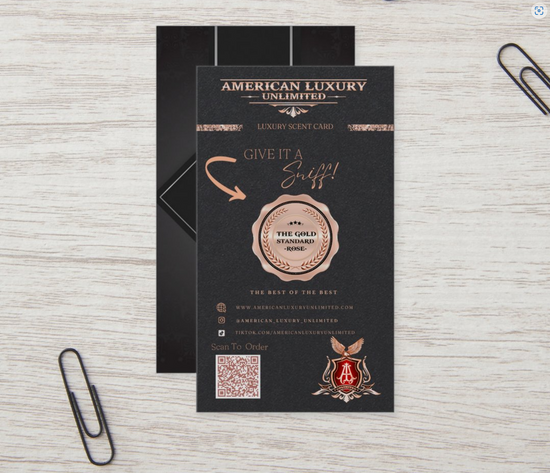 The Gold Standard - Rose | Men's Fragrance - American Luxury Unlimited