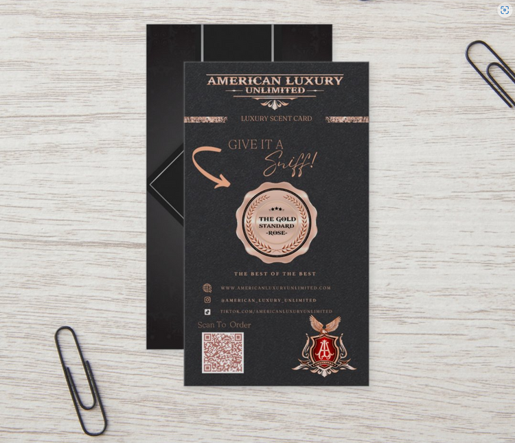 The Gold Standard - Rose | Men's Fragrance - American Luxury Unlimited