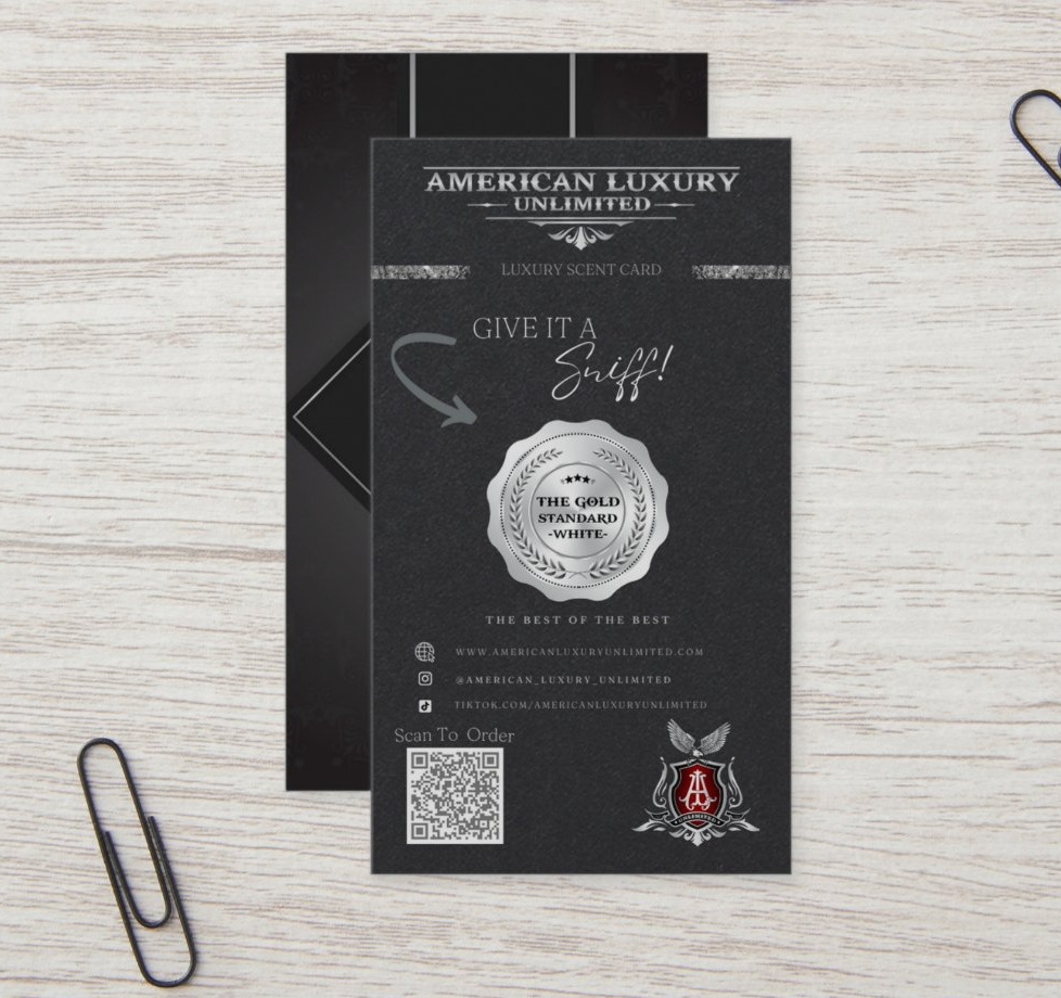 The Gold Standard - White | Men's Fragrance - American Luxury Unlimited
