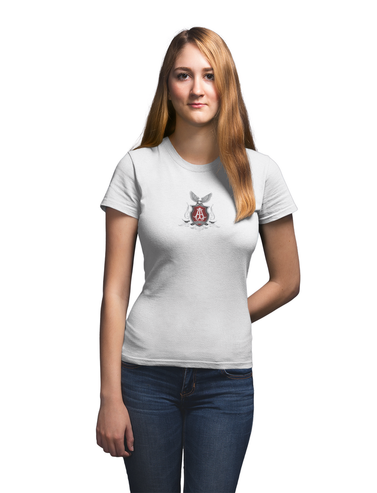 ALU's Women's Embroidered Tee - American Luxury Unlimited