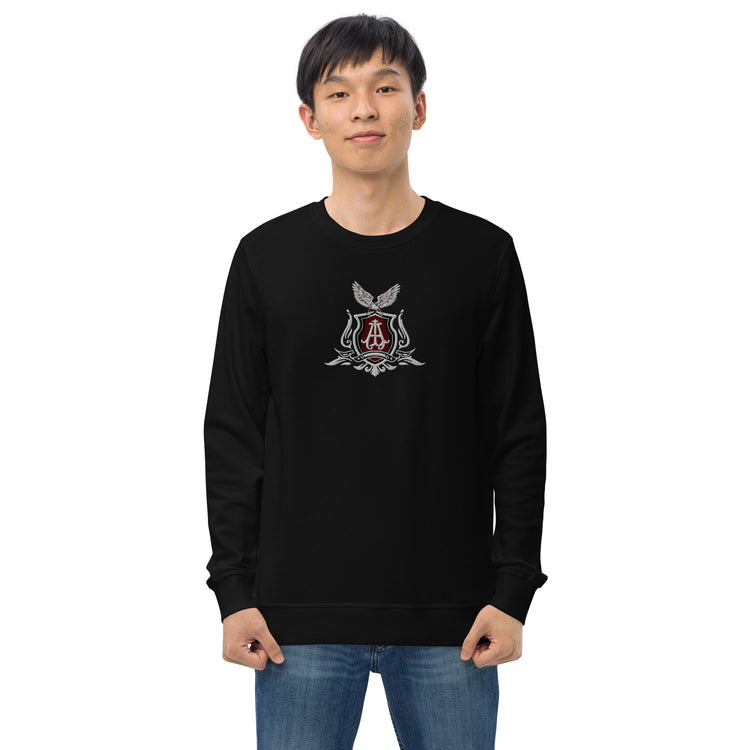 ALU Embroidered Men's Organic Sweatshirt - American Luxury Unlimited