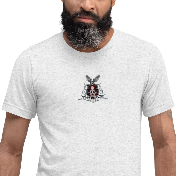 ALU's Embroidered Short Sleeve Tee - American Luxury Unlimited