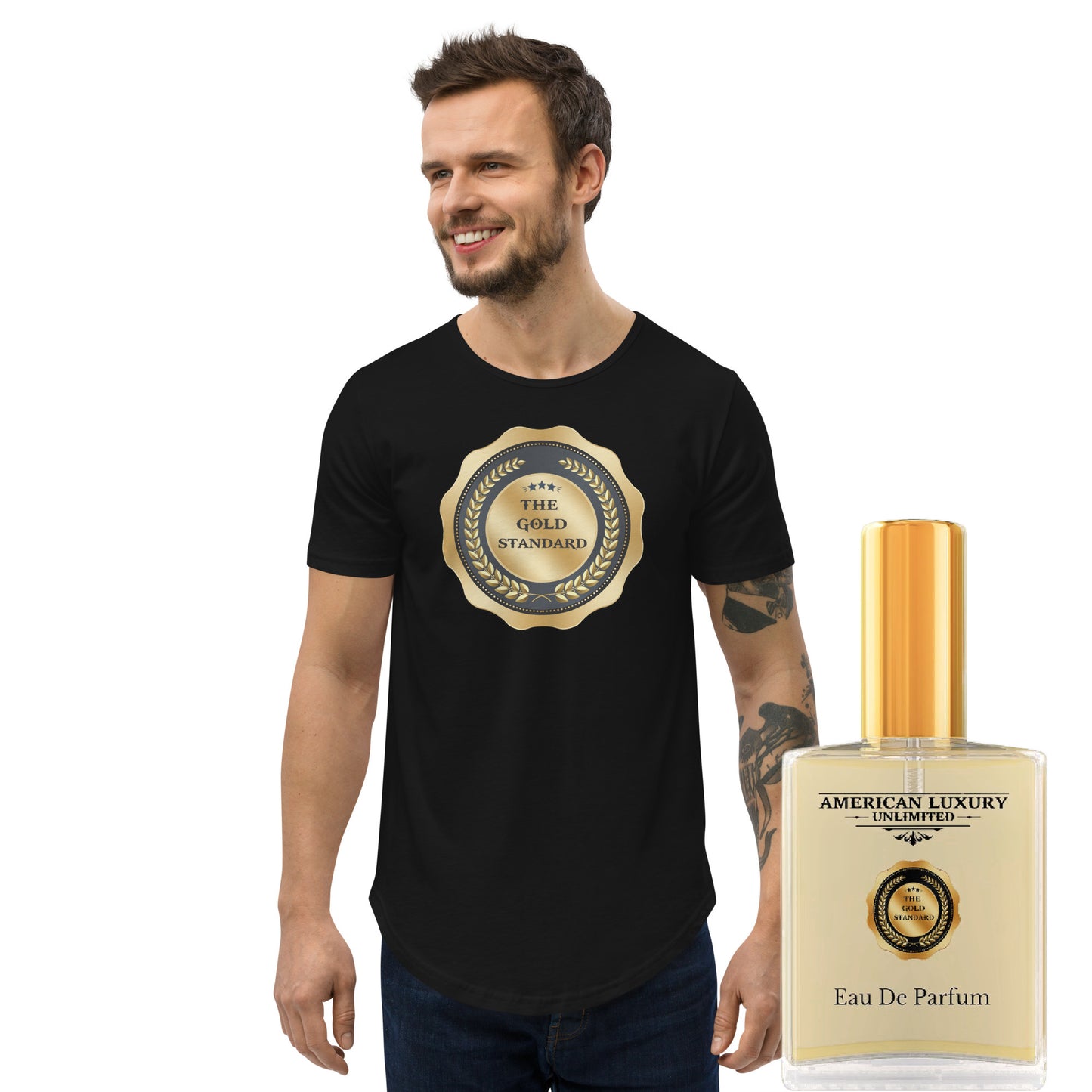 Gold Standard Fragrance/T-shirt Bundle