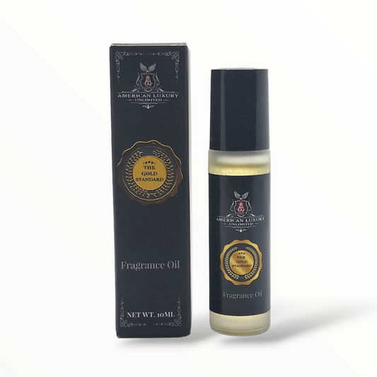 The Gold Standard | Men's Fragrance Oil - 10ml Roll On - American Luxury Unlimited 