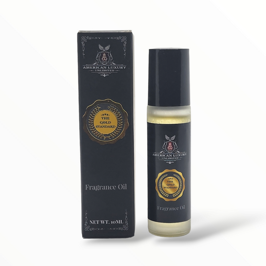 The Gold Standard | Men's Fragrance Oil - 10ml Roll On - American Luxury Unlimited