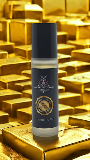 The Gold Standard | Men's Fragrance Oil - 10ml Roll On - American Luxury Unlimited 