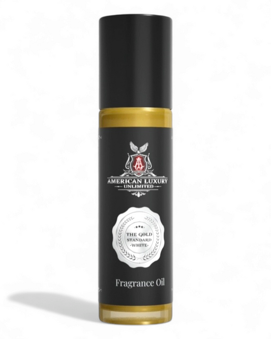 Portable roll-on version of The Gold Standard White men's fragrance