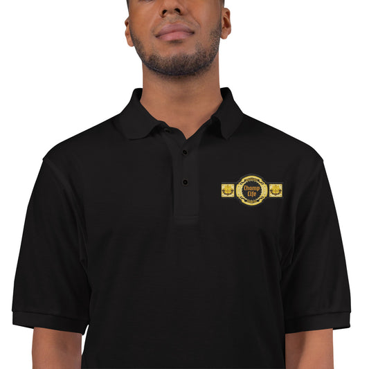Champ Life Men's Premium Polo - American Luxury Unlimited 