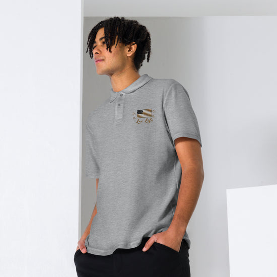 Lux Life Pique Polo Shirt - American Luxury Unlimited 