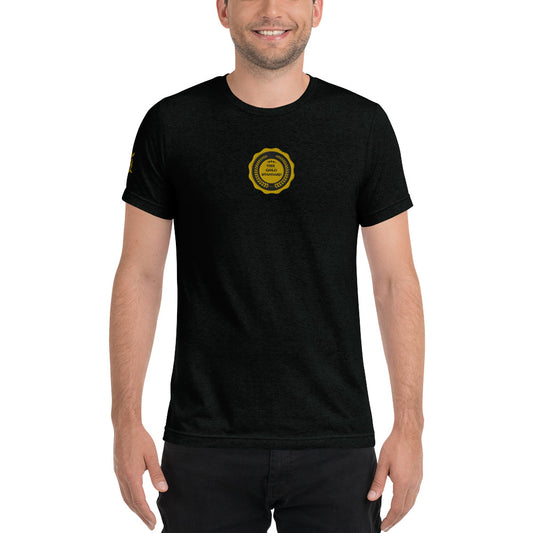 ALU Gold Standard Embroidered Short Sleeve Tee - American Luxury Unlimited