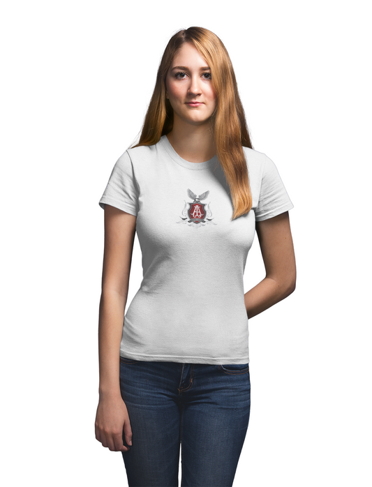 ALU's Women's Embroidered Tee - American Luxury Unlimited