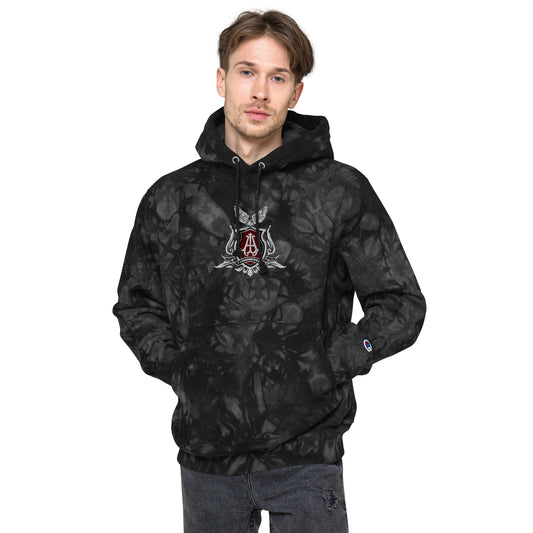 ALU Embroidered Tie-Dye Hoodie - American Luxury Unlimited
