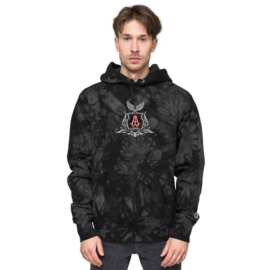 ALU Embroidered Tie-Dye Hoodie - American Luxury Unlimited 