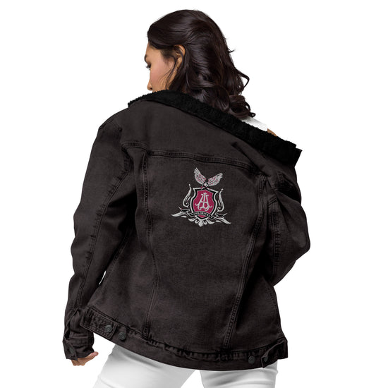 Ms. Influential Denim Sherpa Jacket - American Luxury Unlimited 