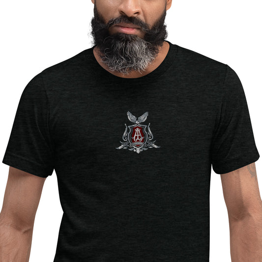 ALU's Embroidered Short Sleeve Tee - American Luxury Unlimited 