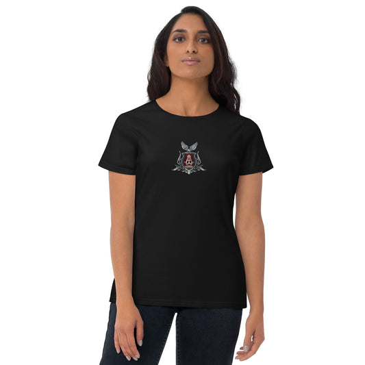 ALU's Women's Embroidered Tee - American Luxury Unlimited