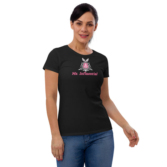 Ms. Influential Short Sleeve Tee - American Luxury Unlimited